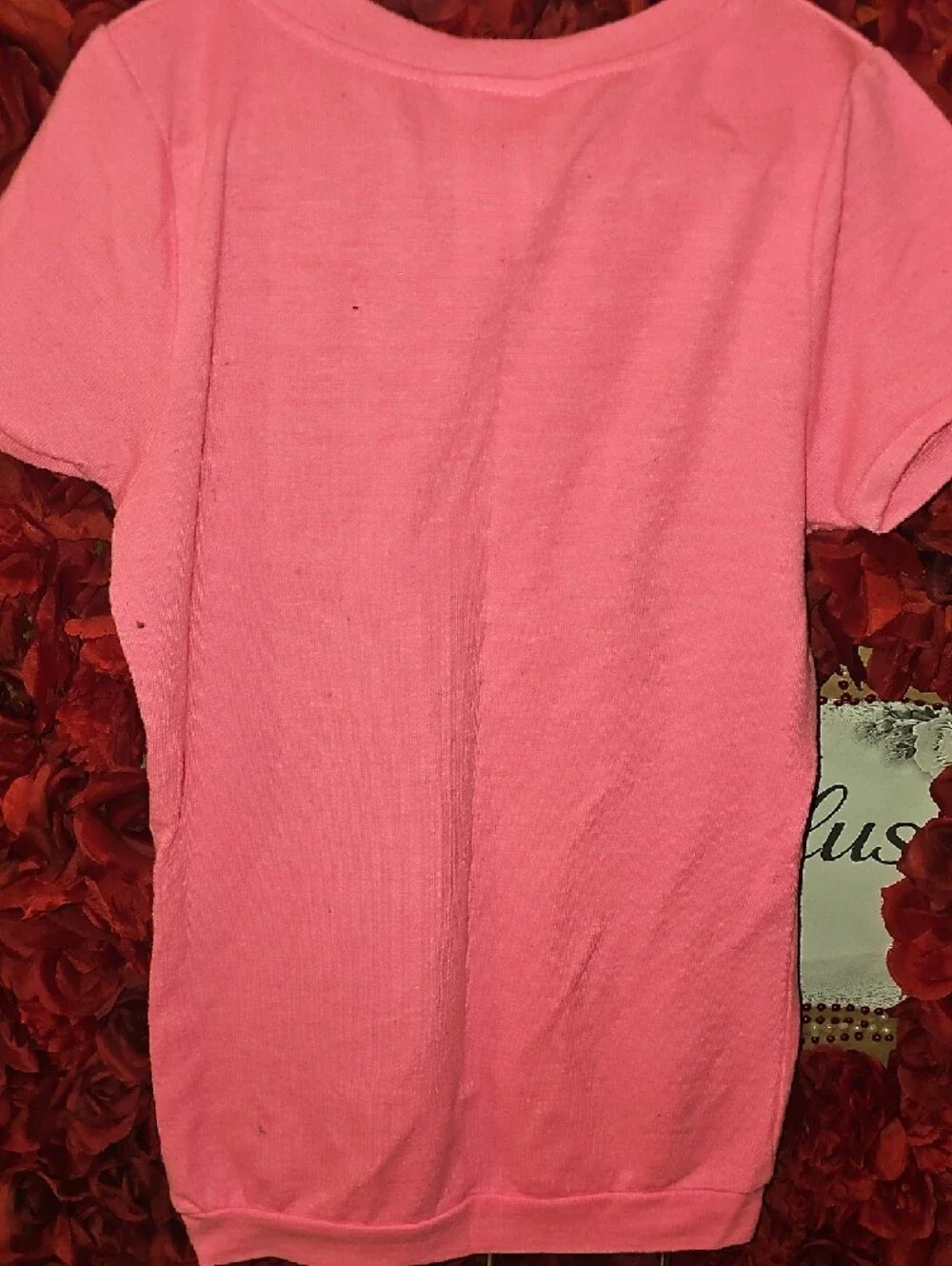 Piper Girls Pink Cat Face Mini Dress Size 10/12